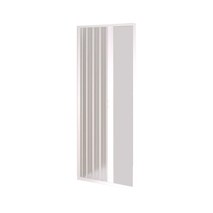 Porte de douche accordéon en pvc 110-80 cm H 185 mod. Nova Kit Porte main product photo