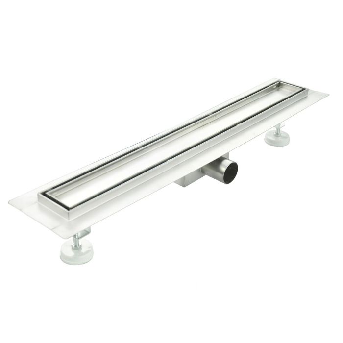 Caniveau de douche en Acier Inox à carreler mod. Tile main product photo