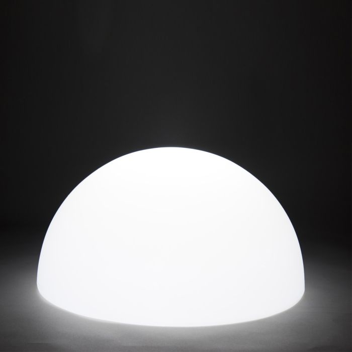 Lampe semi-sphérique en polyéthylène Ø 40CM mod. Baby moon main product photo