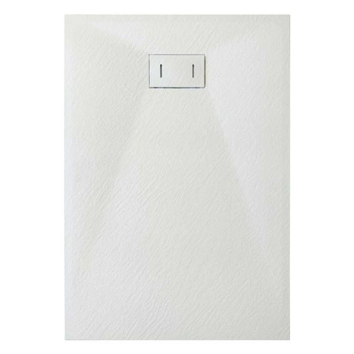 Bac à douche 70x90x2,6 CM Blanc Effet Pierre mod. Strong main product photo
