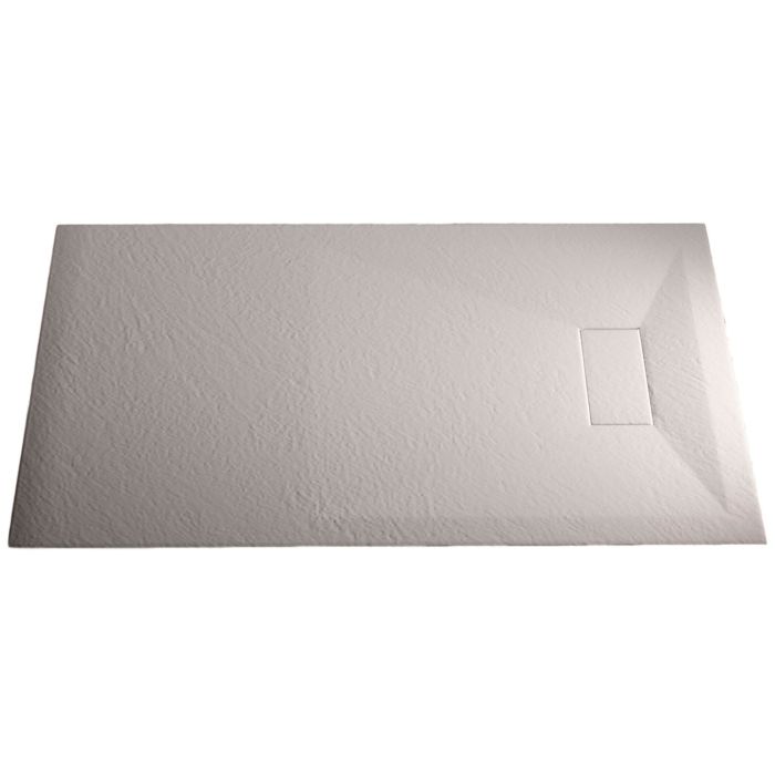 Bac à douche 70x170x2,6 CM Blanc Effet Pierre mod. Strong main product photo