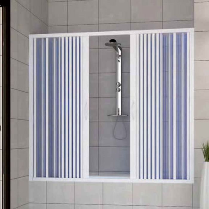 Pare baignoire douche en Plastique PVC mod. Nina 160 cm avec ouverture centrale main product photo