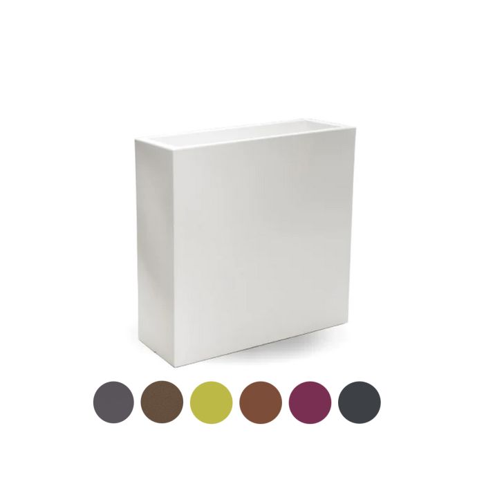 Jardinière en résine Rectangulaire 90X30 CM Plursieur couleurs disponibles mod. Flowerpot Top main product photo