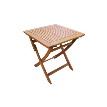 Table basse de Jardin en bois d'acacia massif70x70x74h cm