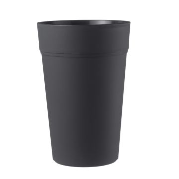 Pot de Fleurs Rond Anthracite 38 CM h 65 mod. Stem