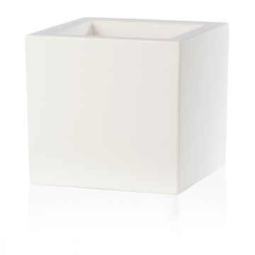 Pot de Fleurs Carré Blanc 24,5x24,5 CM h 24,5 mod. Schio Cubo