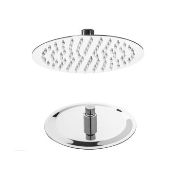 Pomme de Douche Thin Line Rond en Acier Inox Ø 20 cm