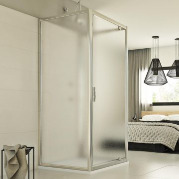 Cabine douche 3 côtés 70x70x70 CM H198 Opaque mod. Cristal Trio 1 Porte