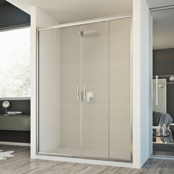 Porte paroi douche 120 CM H198 mod. Young 2 Portes Opaque