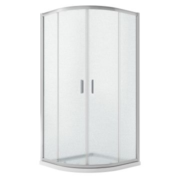 Box doccia semicircolare 90x90 H200 stampato C mod. Alabama
