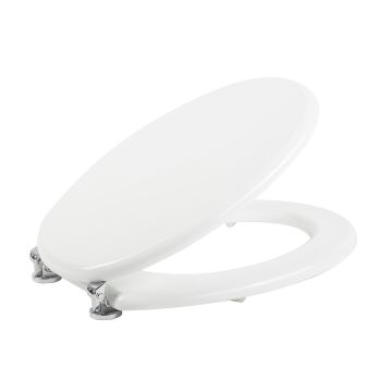 Abattant WC Siège de Toilette Blanc mod. Elisse Fit