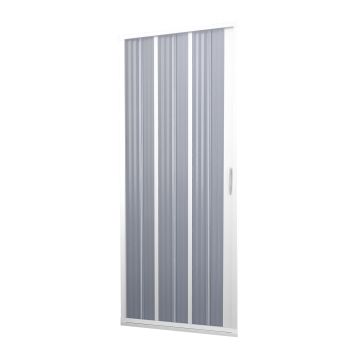 Porte Paroi de douche en PVC 170CM H185 pliante avec ouverture latérale couleur Blanche mod. Flex