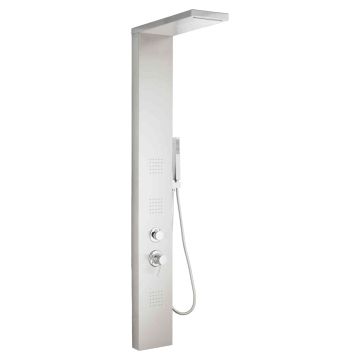 Manhattan - Colonne de douche Acier Inox 160 Cm