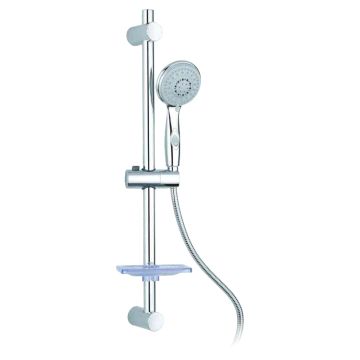 Orbit - Ensemble de douche 4 Jets Acier Inox et Abs 