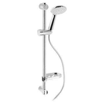 Palinuro - Ensemble de douche 5 Jets Acier Inox et Abs 