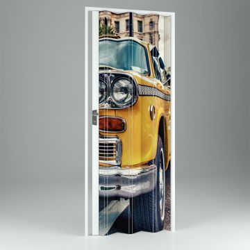 Porta pliante accordéon intérieur en PVC Car 102x214 cm mod. Vera
