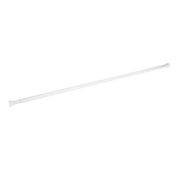 Barre de douche extensible 125-225 Cm Blanc