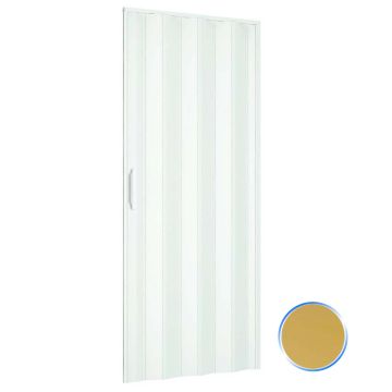 Porte accordéons pliante intérieur en kit en PVC Frêne 82x220 cm mod. Simona