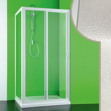 Cabine douche 70x100 CM en acrylique mod. Mercurio avec ouverture laterale