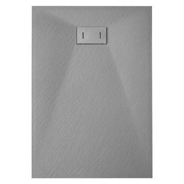 Bac à douche 70x90x2,6 CM Gris Effet Pierre mod. Strong