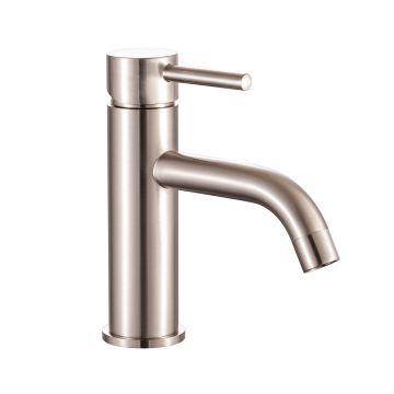 Mélangeur lavabo Nickel brossé avec Monocommande mod. MM