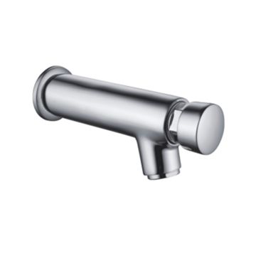 Mélangeur lavabo temporisé à eau chaude et froide Chrome avec Fonctionnement meccanique mod. Hotellerie