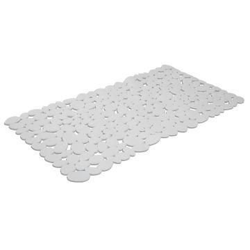 Tapis Baignoire Gris 69x36 en PVC Mod. Bali